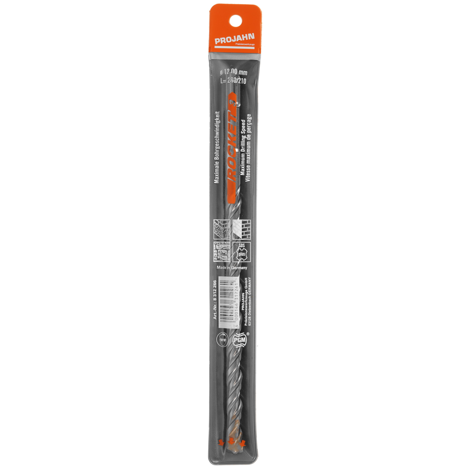 Бур Projahn Rocket 3 8312266 260 мм 5426228 STDN-0107584 - Вид №3