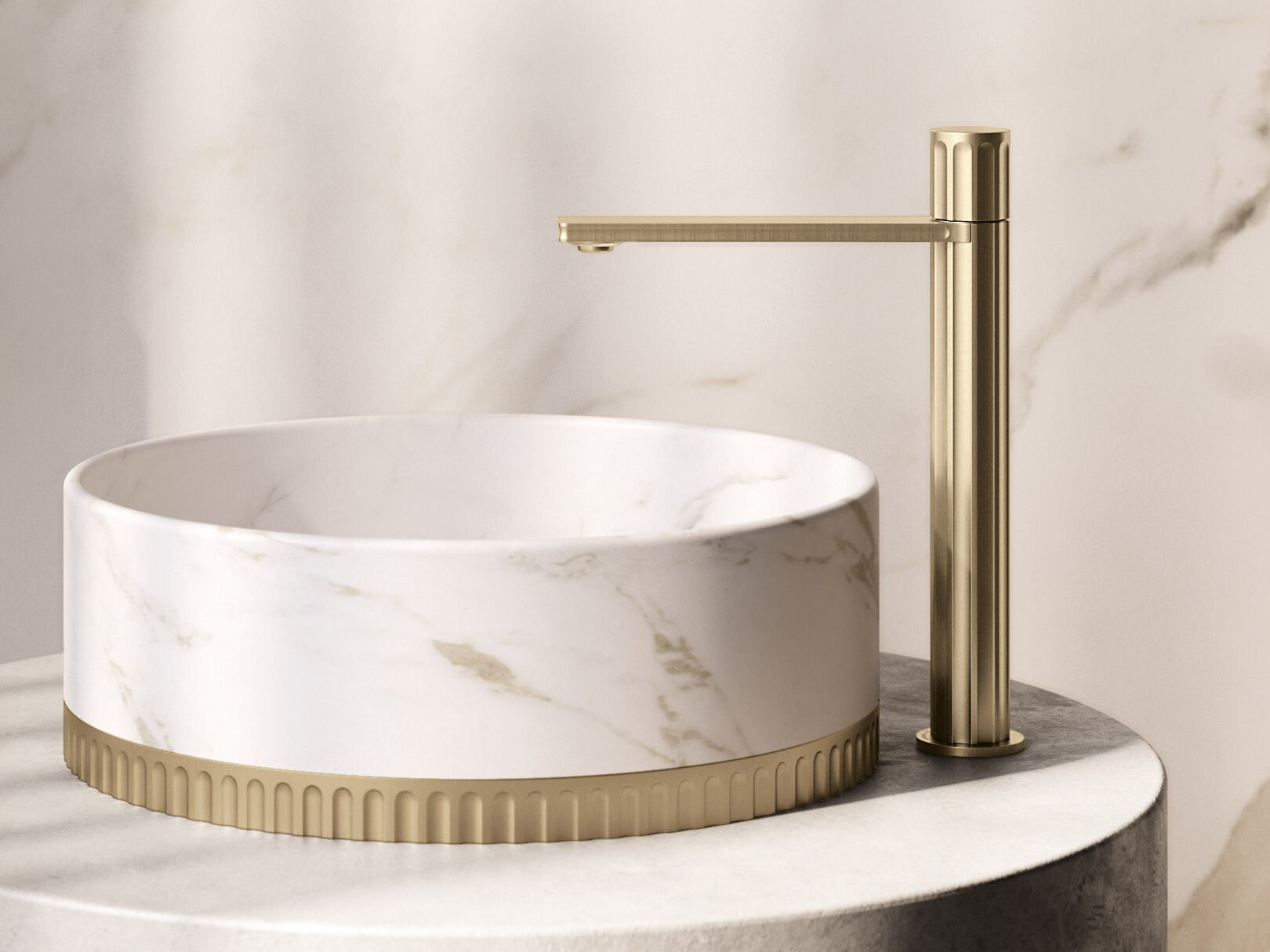 Смеситель для раковины с одним отверстием Newform IONIKA ARCH-00070268