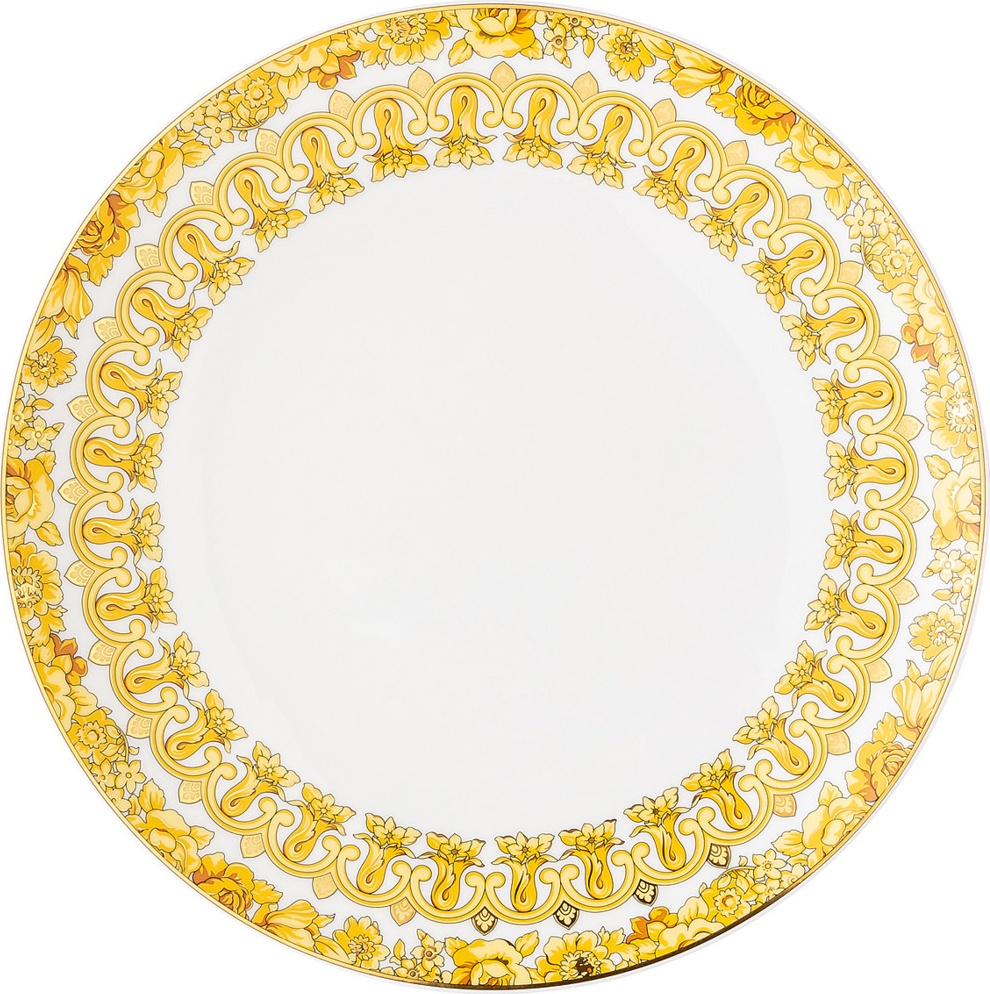 10649006 Rosenthal Versace Тарелка обеденная Rosenthal Versace Медуза Рапсодия 28см, фарфор Фарфор 