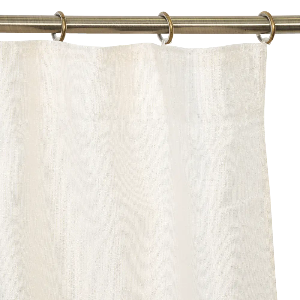 Штора Inspire Etienne золотистая с ленточной фиксацией 200×280 см 82485659 STLM-0028213 - Вид №4