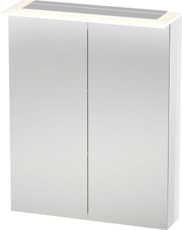 XL759207272 X-Large Зеркальный шкафчик Дуб брашированный, натуральный шпон Duravit - Вид №2