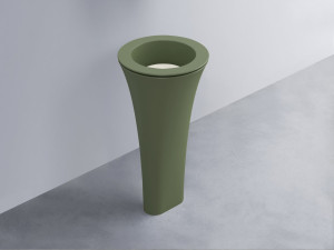 AMLA45-AG+AMPILT-TL+AMCOLT-AG Раковина Amedeo Tondo отдельностоящая cielo Enjoy + Amedeo