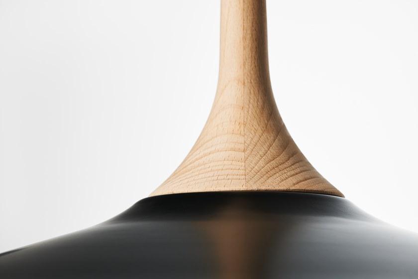 Milla & Milli Подвесной светильник прямого света из стали и дерева Ola sun-id-1465492 - Вид №8