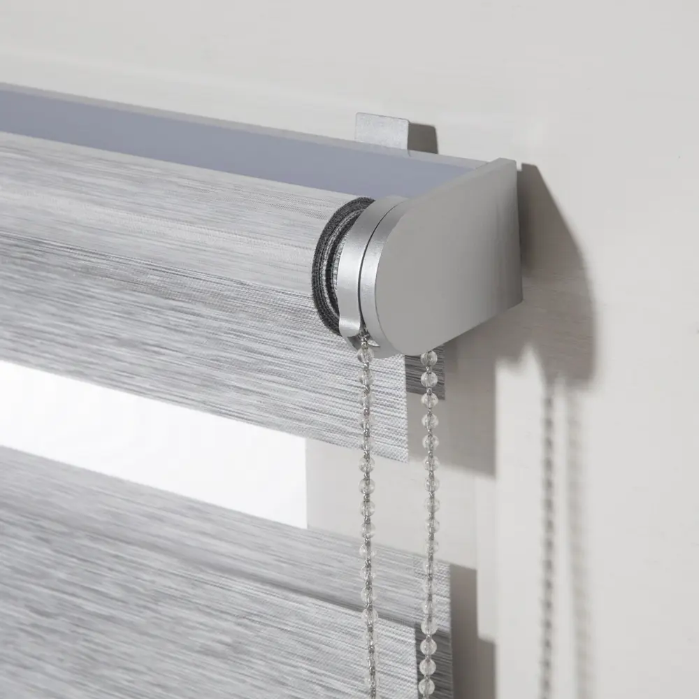 INSPIRE Moscou - Рулонная штора день-ночь серого цвета 140×175 см 85225622 STLM-0060057 - Вид №4