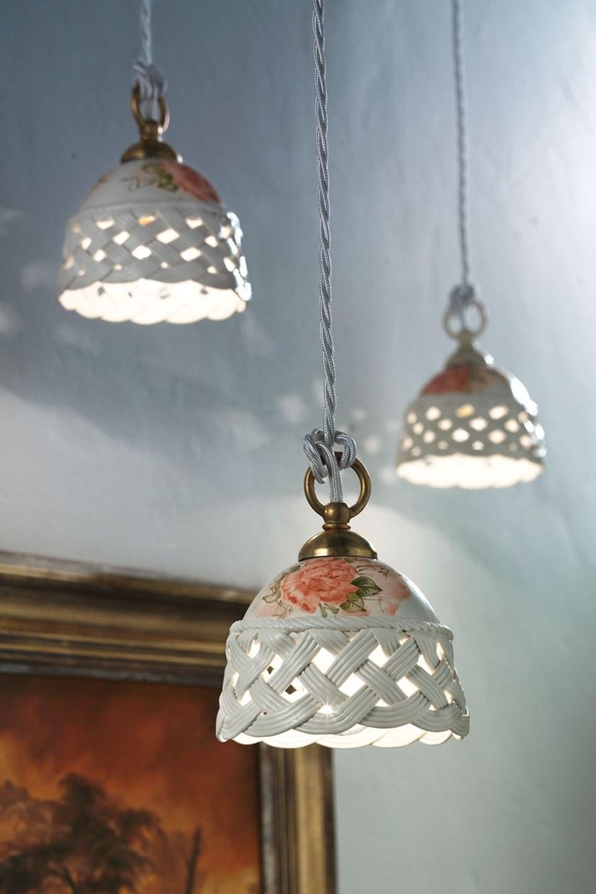 FERROLUCE Подвесной светильник из керамики Verona sun-id-1371578 - Вид №4