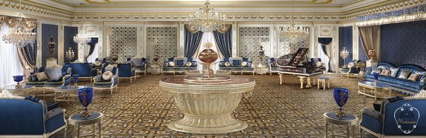 Modenese Gastone Низкий круглый журнальный столик Deluxe sun-id-1483422 - Вид №1