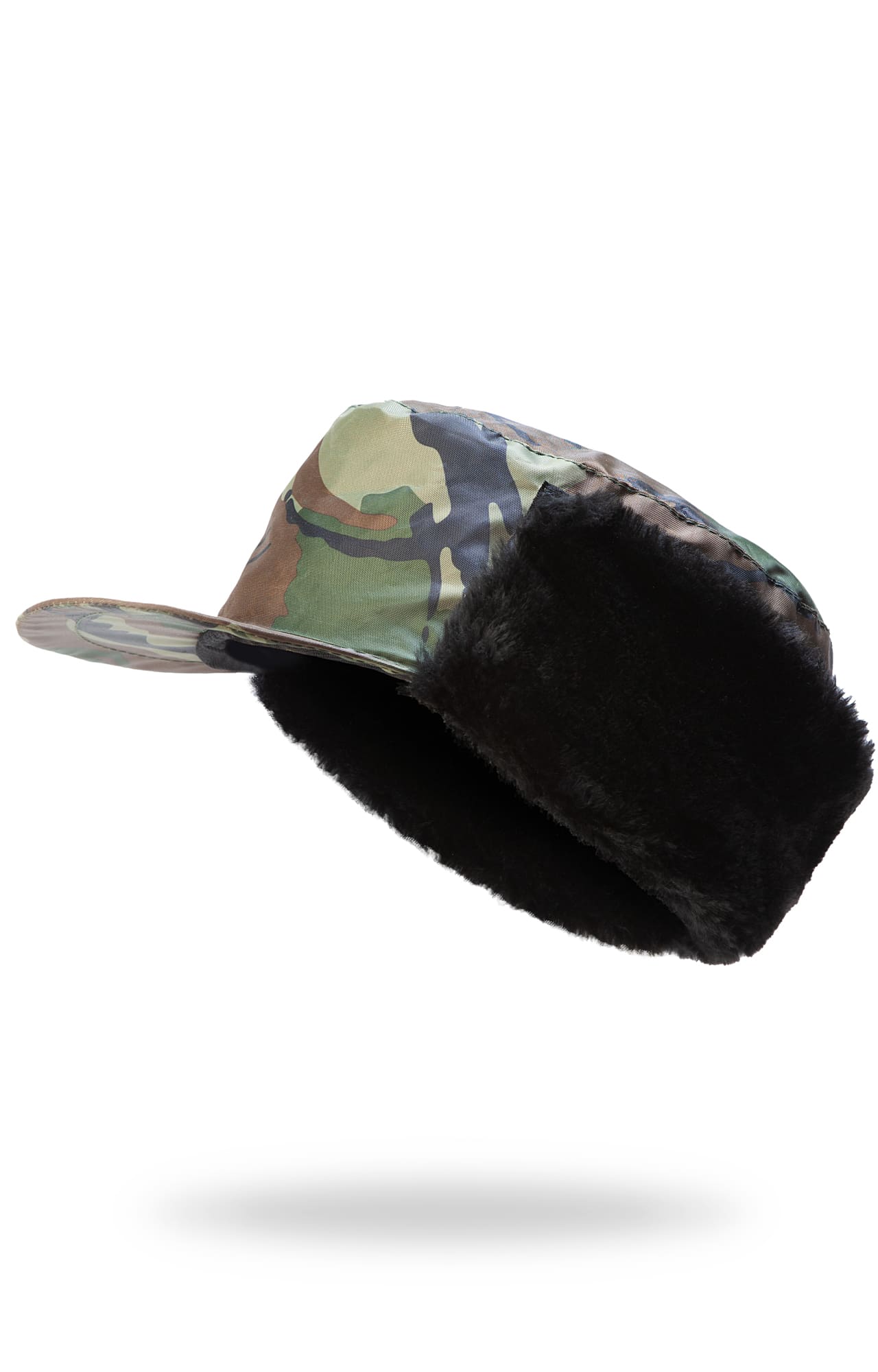 61454 Кепи "Охранник" зимняя камуфляж зеленая  Головные уборы  размер 56 Спецодежда 