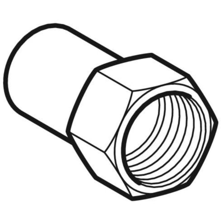 21912 Переходник Geberit Mapress из углеродистой стали, с внутренней резьбой и гладким концевиком Geberit  - Вид №1