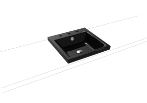 Умывальник KALDEWEI Сталь эмалированная 3153 178 черный