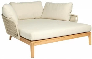 TRIBÙ Садовая кровать из тика Mood 06249/06250