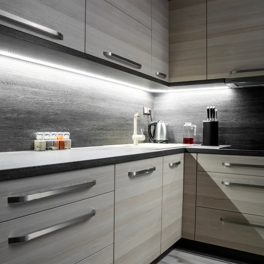 Светодиодная лента Apeyron для кухни с диммером и пультом 89729931 STLM-0079938