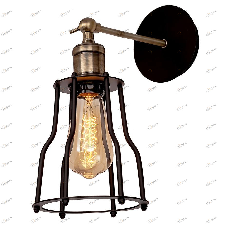 Бра Loft IT Loft2105W LOFT IT ПОД СТАРИНУ, ФОНАРЬ 079073 Черный 