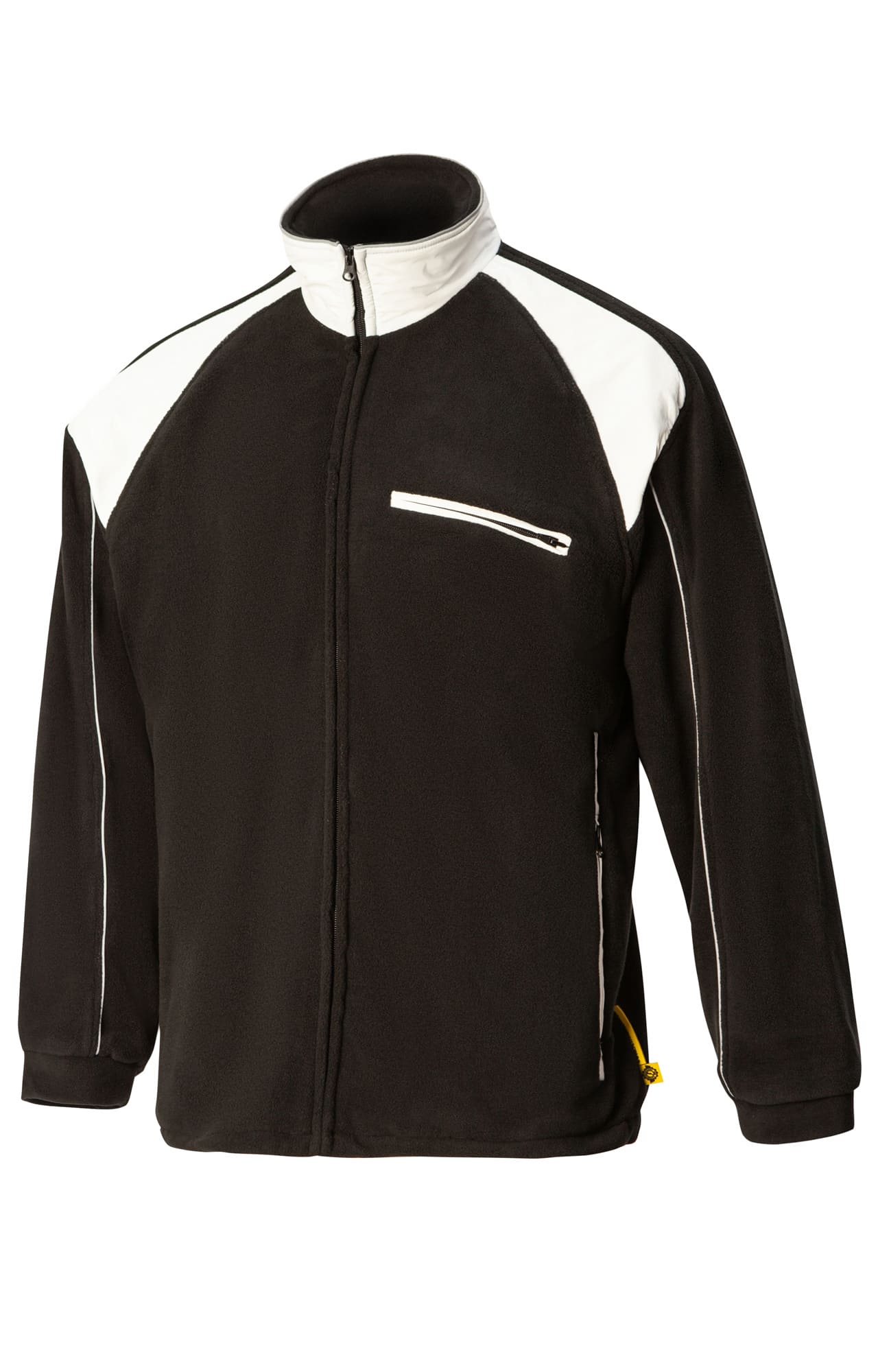 61325 Куртка "Стиль" ткань "Флис" черно-белая  Зимняя спецодежда  размер M(44-46) 