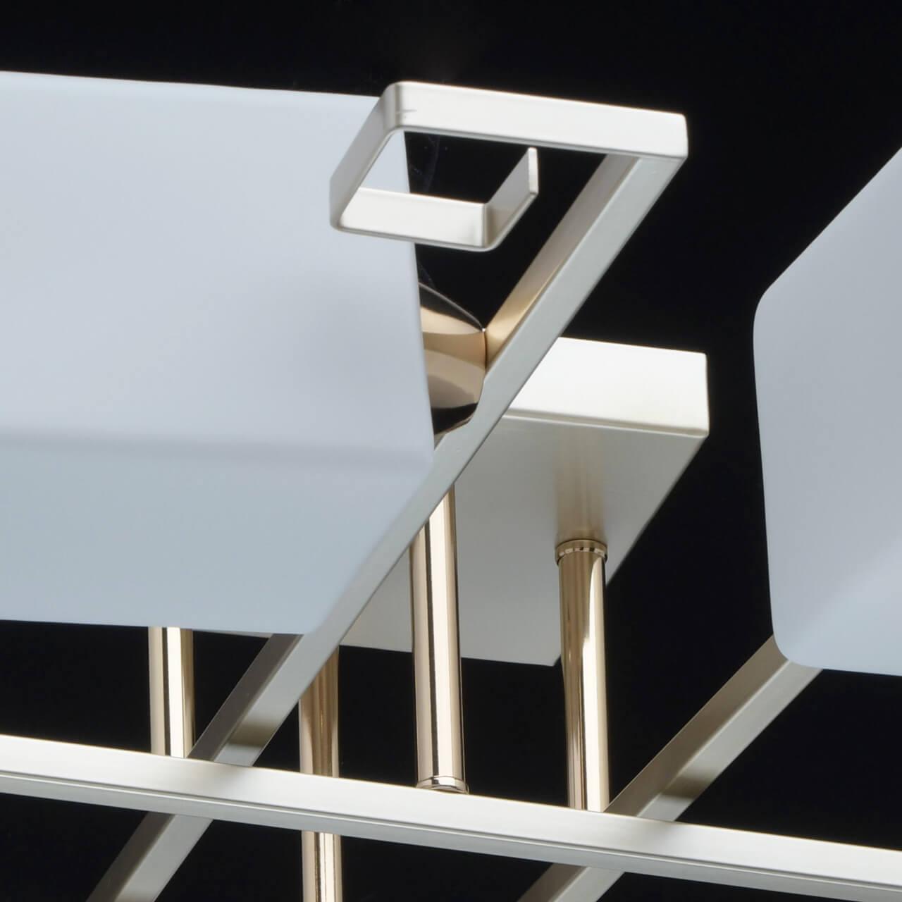 Потолочная люстра De Markt Тетро 673014008 DE MARKT ДИЗАЙНЕРСКИЕ, ТЕТРО 194071 Белый  - Вид №1