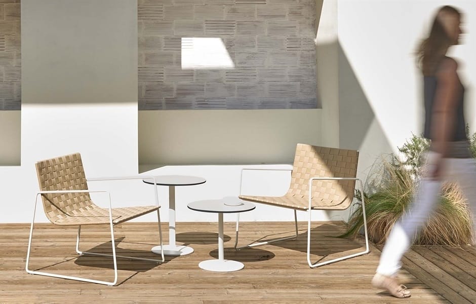 Полипропилен сани сад стул Andreu World Trenza ARCH-00109038 - Вид №5