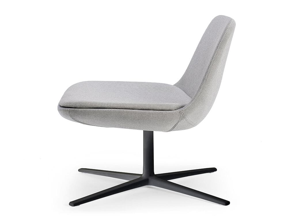 Тканевое вращающееся кресло Infiniti PURE LOOP LOUNGE ARCH-00127442