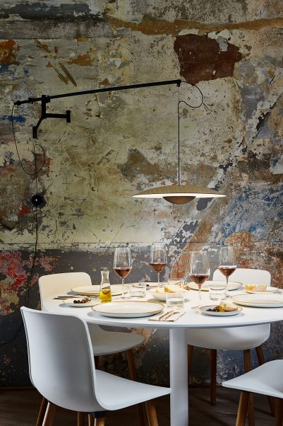 094054 Бра A XL 42 Hardwired дуб-белый Marset Ginger