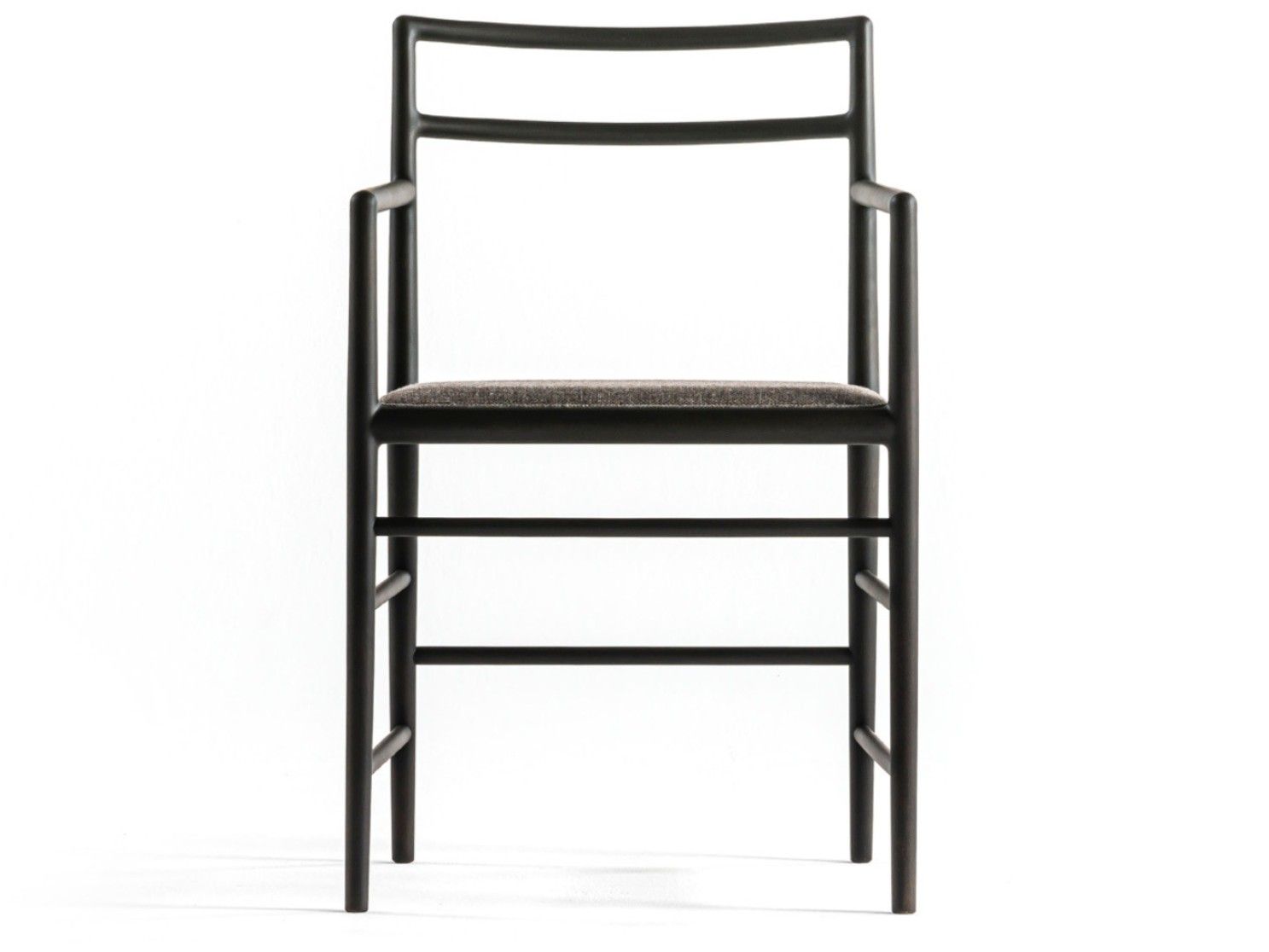 Стул из бука с подлокотниками и встроенной подушкой DE PADOVA THE SENSITIVE LIGHT CHAIR ARCH-00074562 - Вид №1