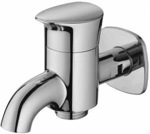 JUSTIME Настенный однорычажный смеситель для раковины из хромированной латуни Pan ii