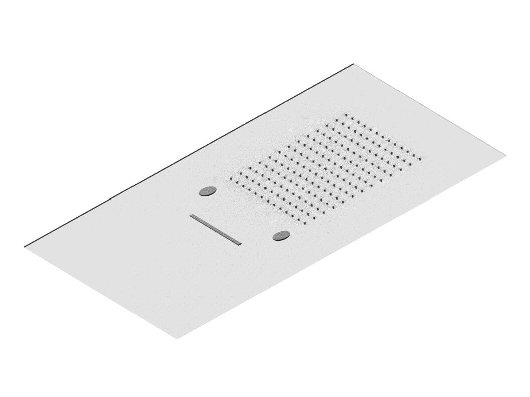 Потолочная душевая головка из нержавеющей стали с системой защиты от накипи Rubinetterie Frattini ARCH-00033104