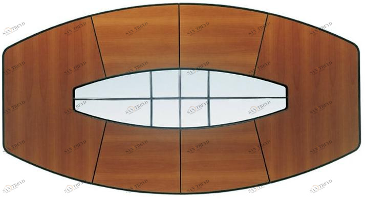 Poltrona Frau Стол для совещаний из орехового дерева L'ufficio - sistemi direzionali sun-id-1479982