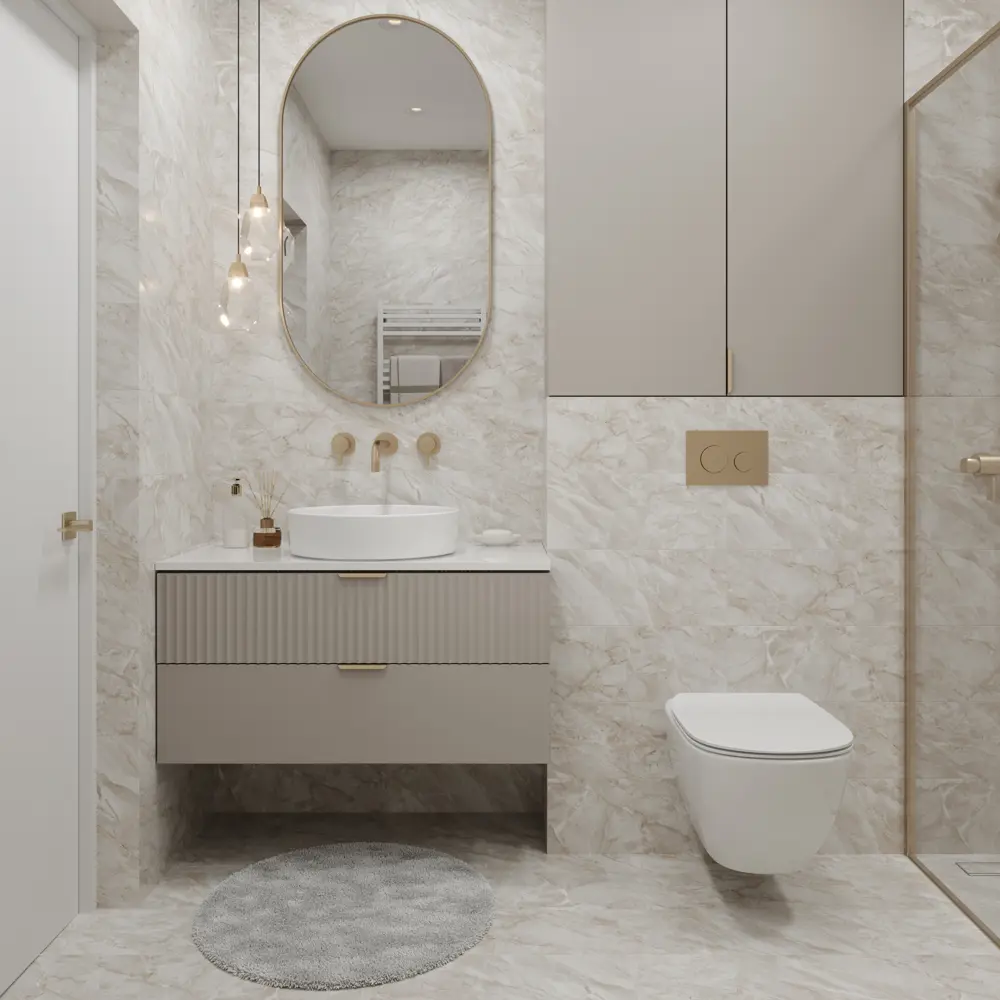 Глазурованный керамогранит LB Ceramics Морозный вечер 19.9x60.3 см 0.96 м² матовый цвет серо-бежевый 89459619 STLM-2167539