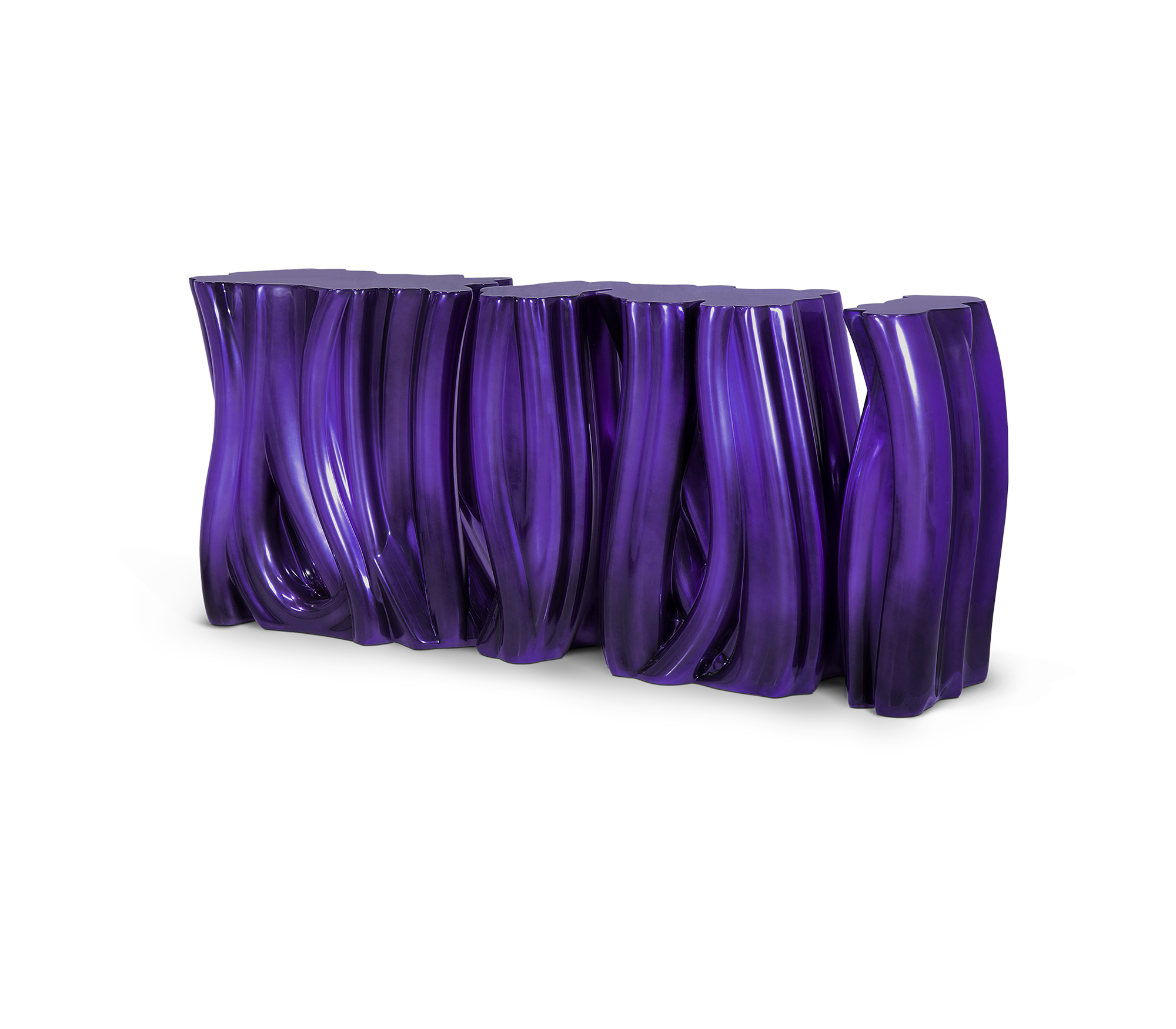 0-081 Монохромный фиолетовый буфет Boca Do Lobo  - Вид №1