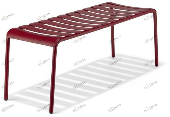 COLOS Скамья из листового металла без спинки Stecca sun-id-1459108