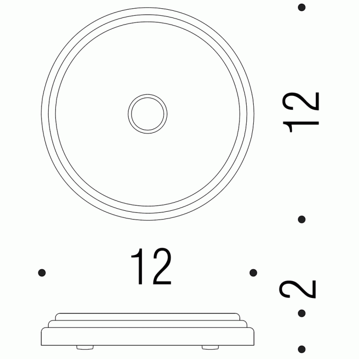 B3340 HPS Мыльница настольная (золото) COLOMBO HERMITAGE Colombo Design - Вид №3