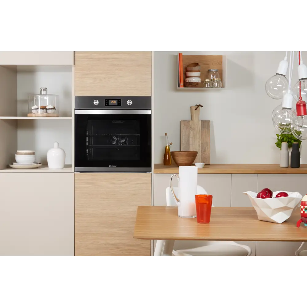 Духовой шкаф электрический Indesit IFW 3844 JP IX 59.1x59.1x55.1 см цвет нержавеющая сталь 82656691 STLM-2133379  - Вид №6