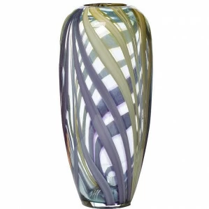 Ваза стеклянная фиолетовая 30 см от Garda Decor GARDA DECOR - 033975 Фиолетовый