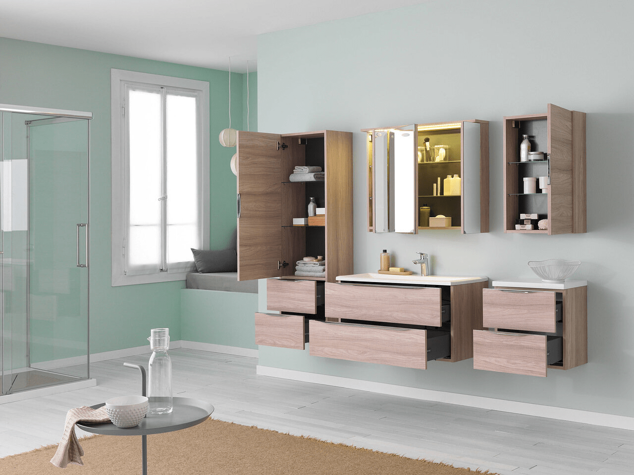 Шкаф пенал Tara 01246  Словения Kolpa-San - Вид №2