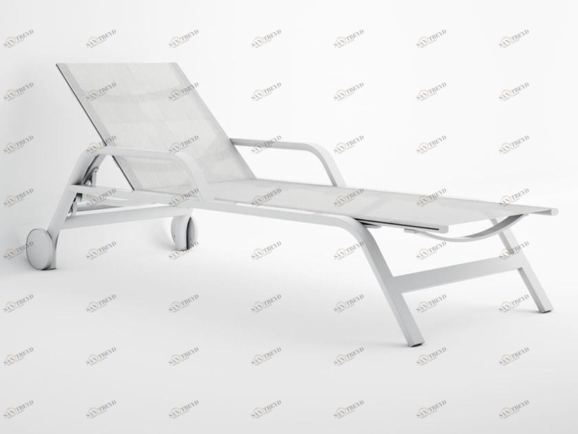 GANDIABLASCO Откидной солярий batyline® с колесами и подлокотниками Stack sun-id-1413980