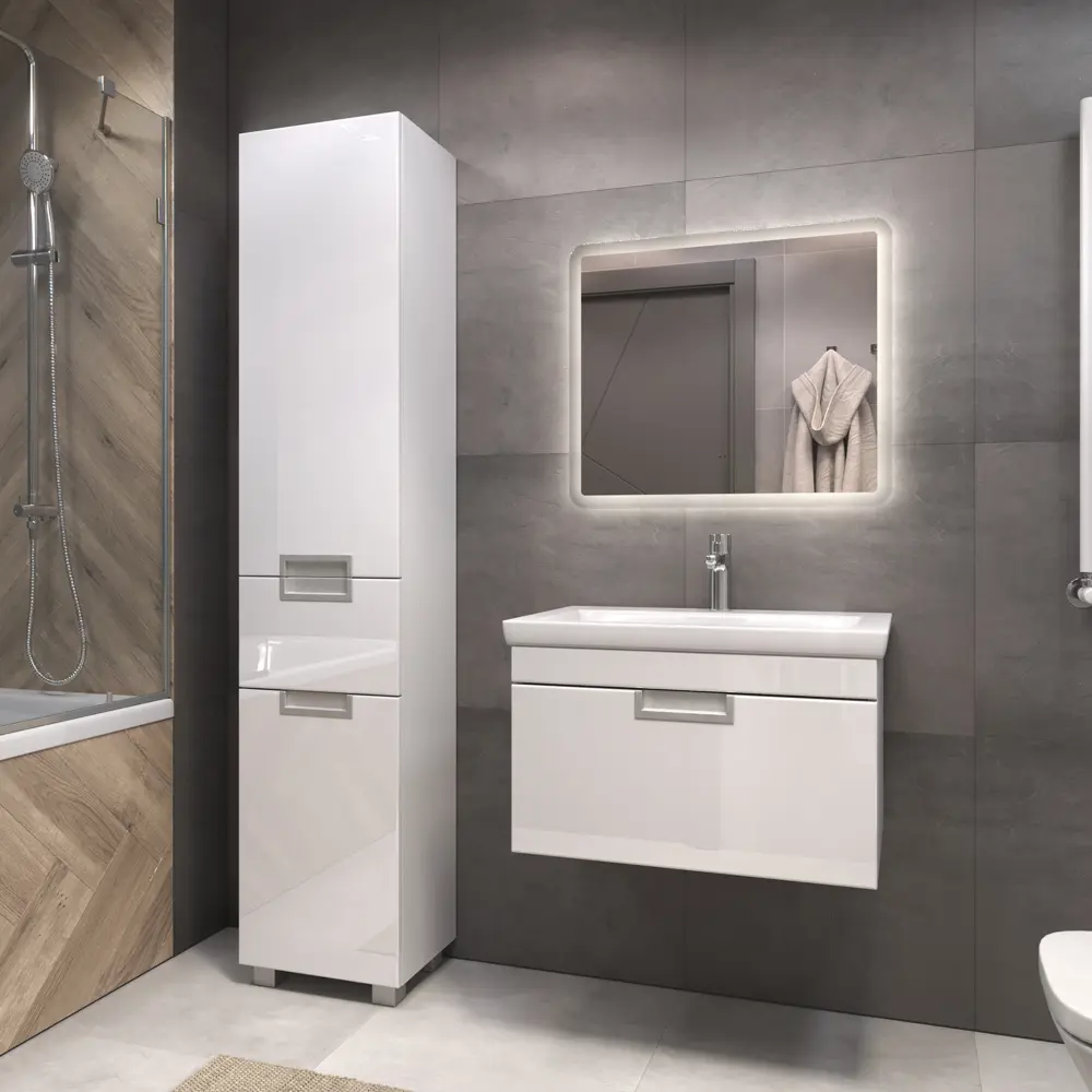 Тумба Vigo Vento Como для ванной с выдвижным ящиком 89380948 STLM-1450298 - Вид №11