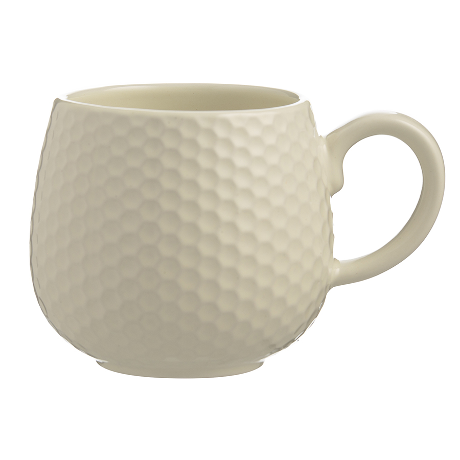 2002.145 Кружка embossed, 350 мл, кремовая Mason Cash 