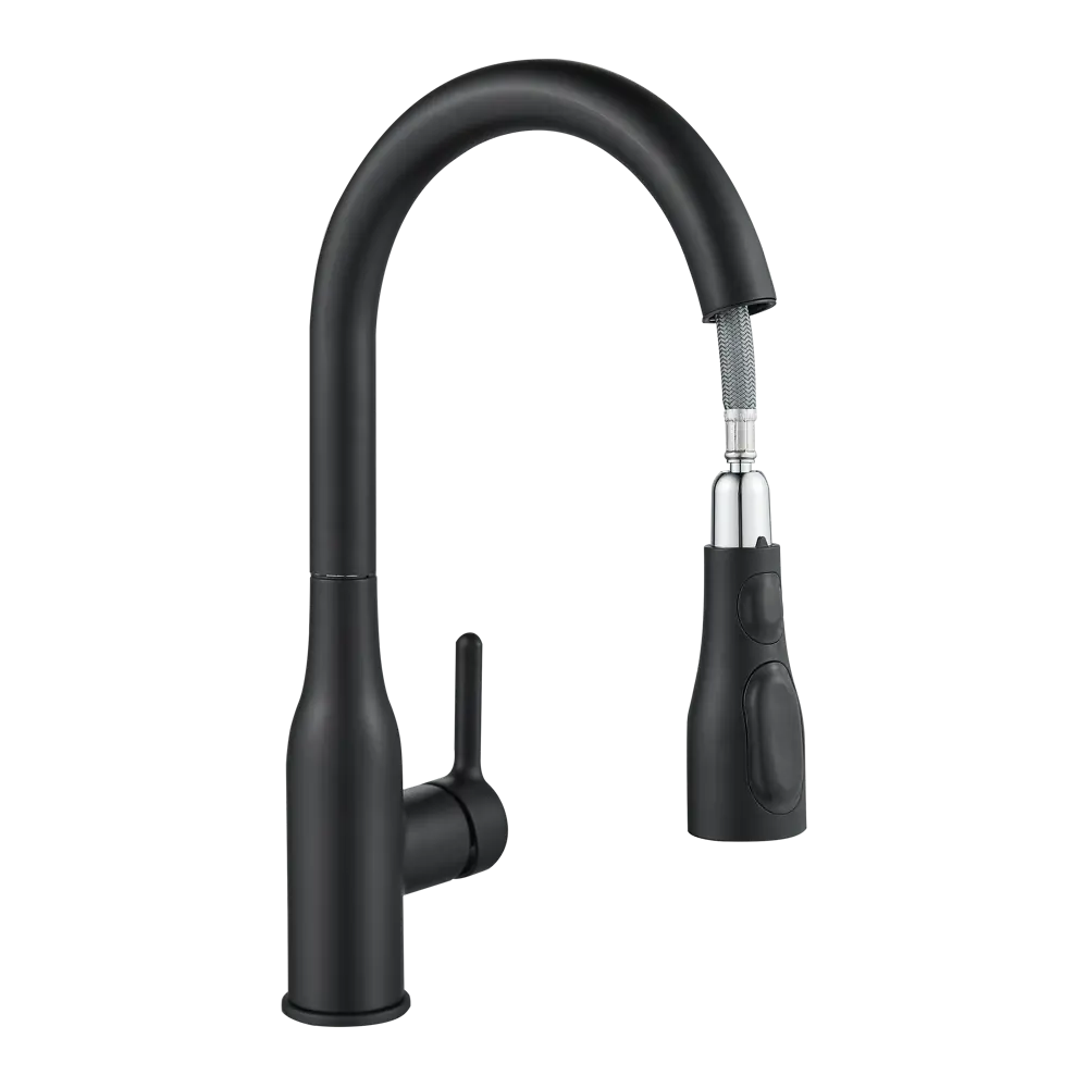 Кухонный смеситель DELINIA Fanny в матово-черном исполнении 84752045 STLM-0878106 - Вид №6