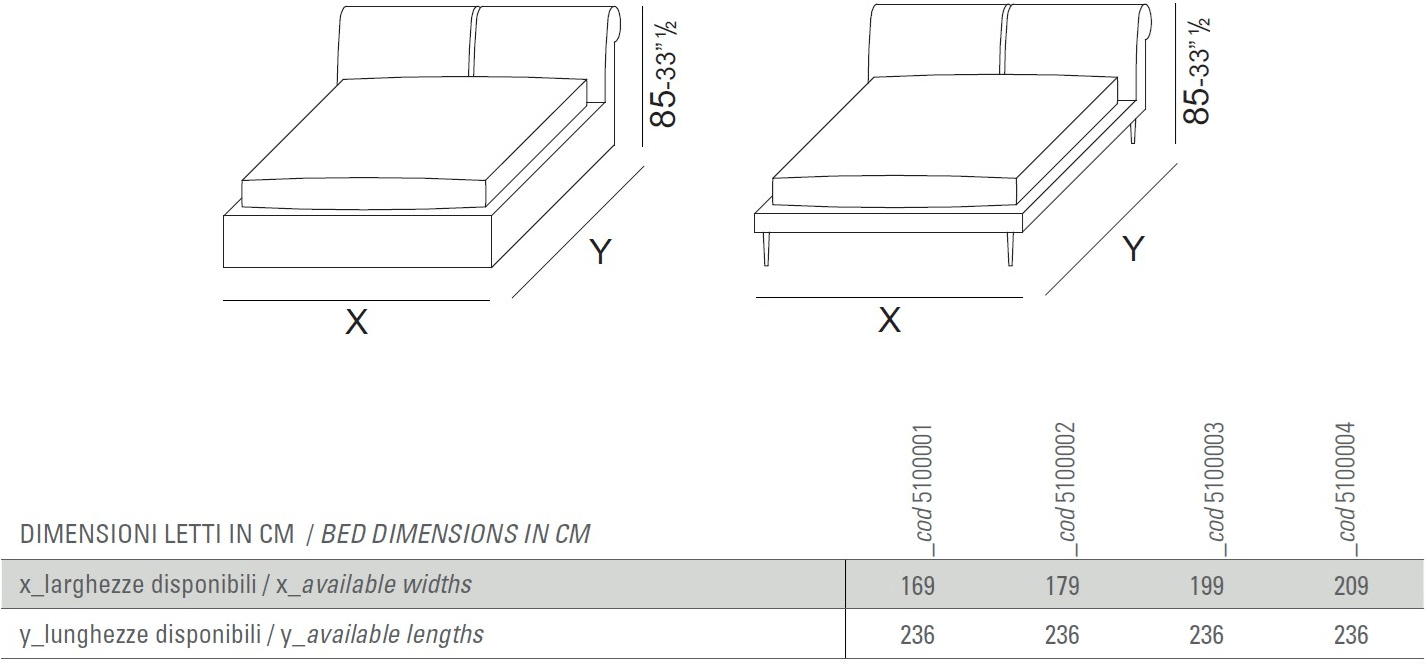 Vibieffe Кровать-контейнер из ткани sun-id-1396478 - Вид №3