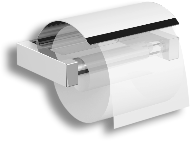 30041A Бумагодержатель подвесной цвет хром LANGBERGER VICO