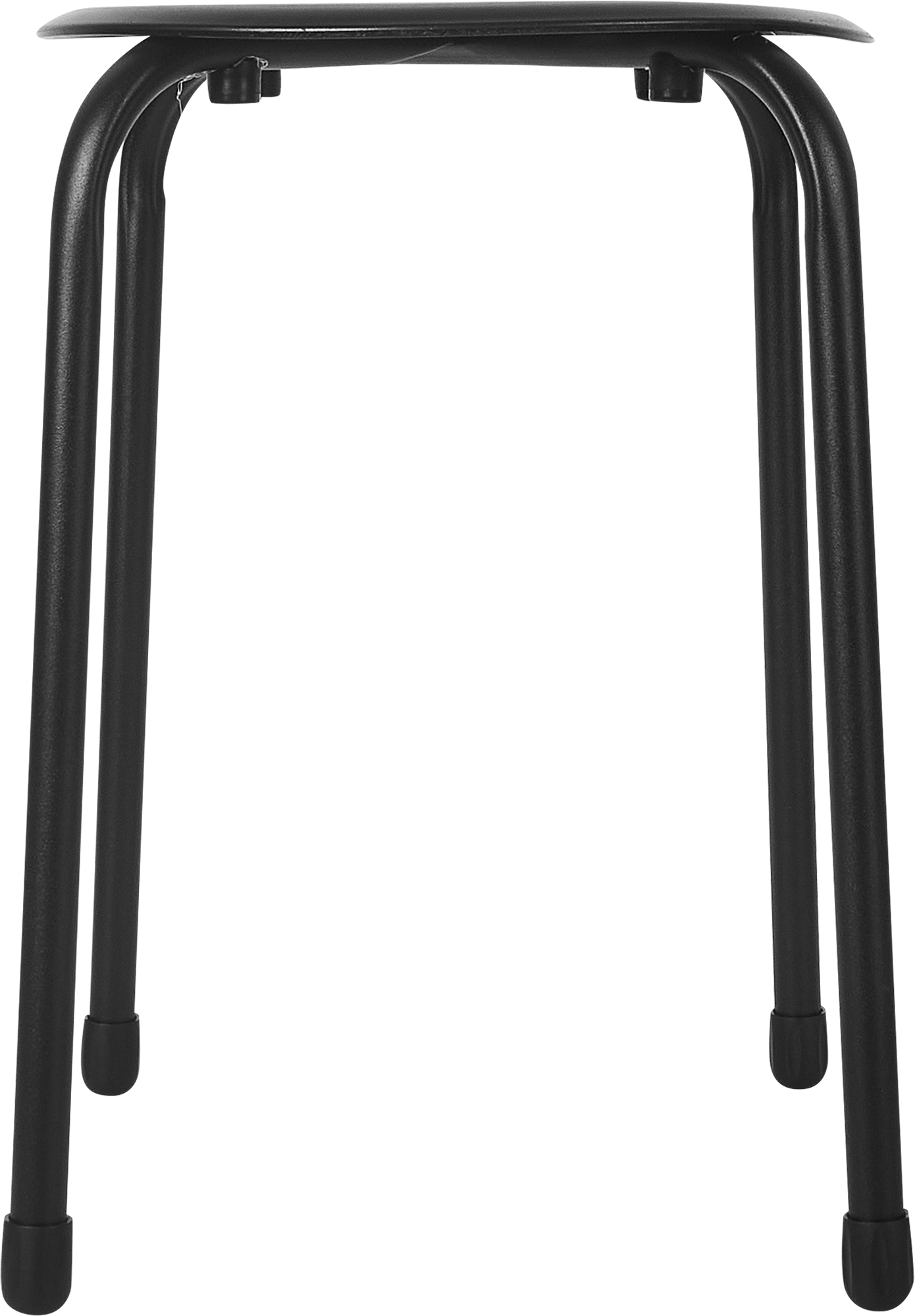 86587045 Табурет ТП01 33x33x46 см пластик цвет чёрный STLM-0070518 Santreyd  - Вид №3