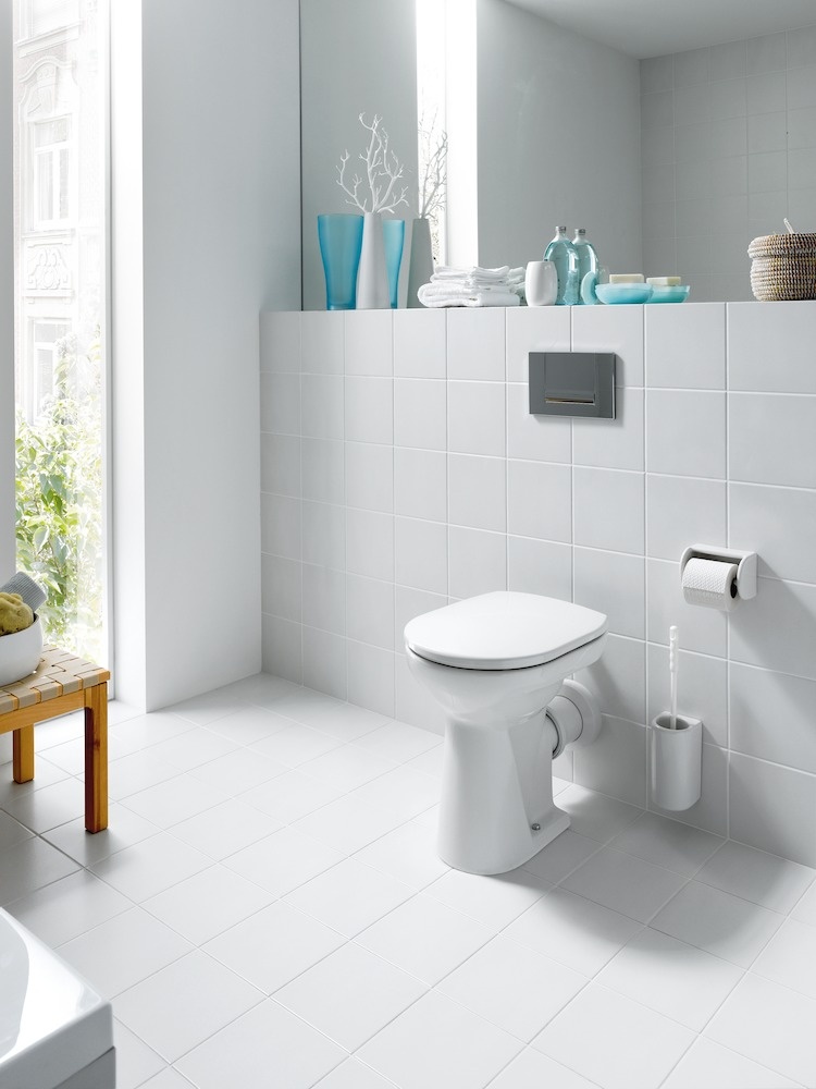 H8219580000001 Унитаз напольный с горизонтальным смывом LAUFEN PRO - Вид №1