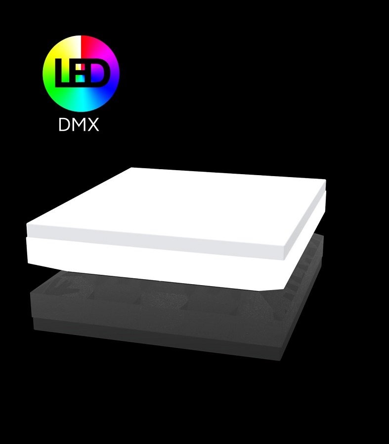 088485 Кровать 200x180x40 LED Vondom Vela - Вид №1