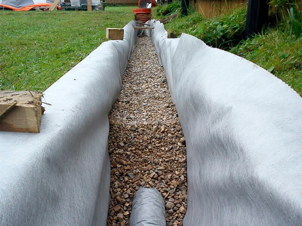 Геотекстиль иглопробивной полиэфирный Геопарк-100 ГеоПластБорд GPBST-122 - Вид №7