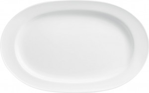 10642868 Furstenberg Блюдо овальное Furstenberg "Вагенфельд" 38см (белое) Фарфор
