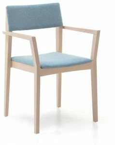 PIAVAL Стул из ткани с подлокотниками Elsa | health & care 64-14/2 | 64-14/2r