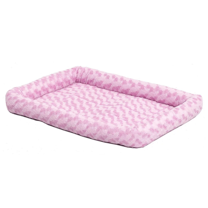 Т00019866 Лежак для животных Colour Quiet Time меховой розовый 61х46x5см MidWest 