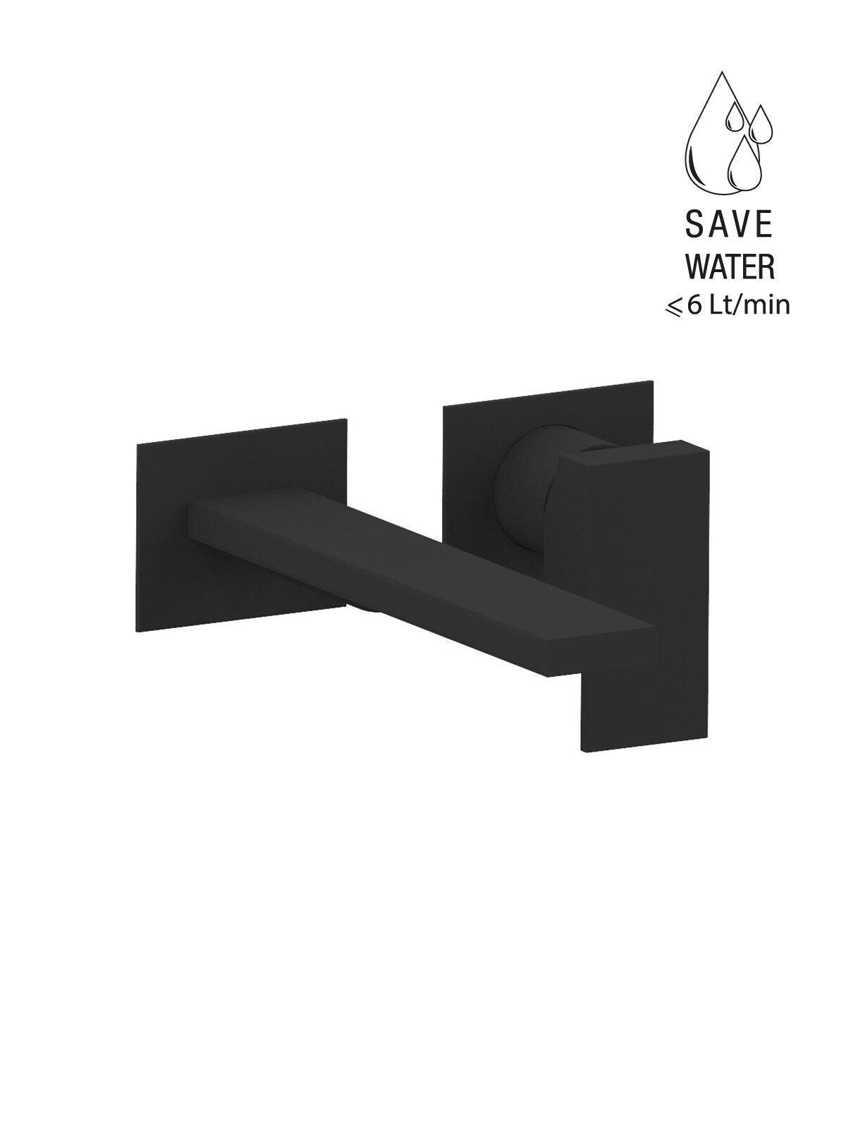 Настенный смеситель для раковины с ограничителем расхода Rubinetterie Frattini Vita Due ARCH-00078238 - Вид №38