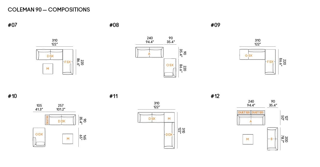 Sectional sofa Casamania & Horm Coleman ARCH-00132596 - Вид №7