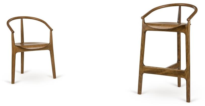 Paged Деревянный стул с подлокотниками Evo Evo b-2940 - Вид №1