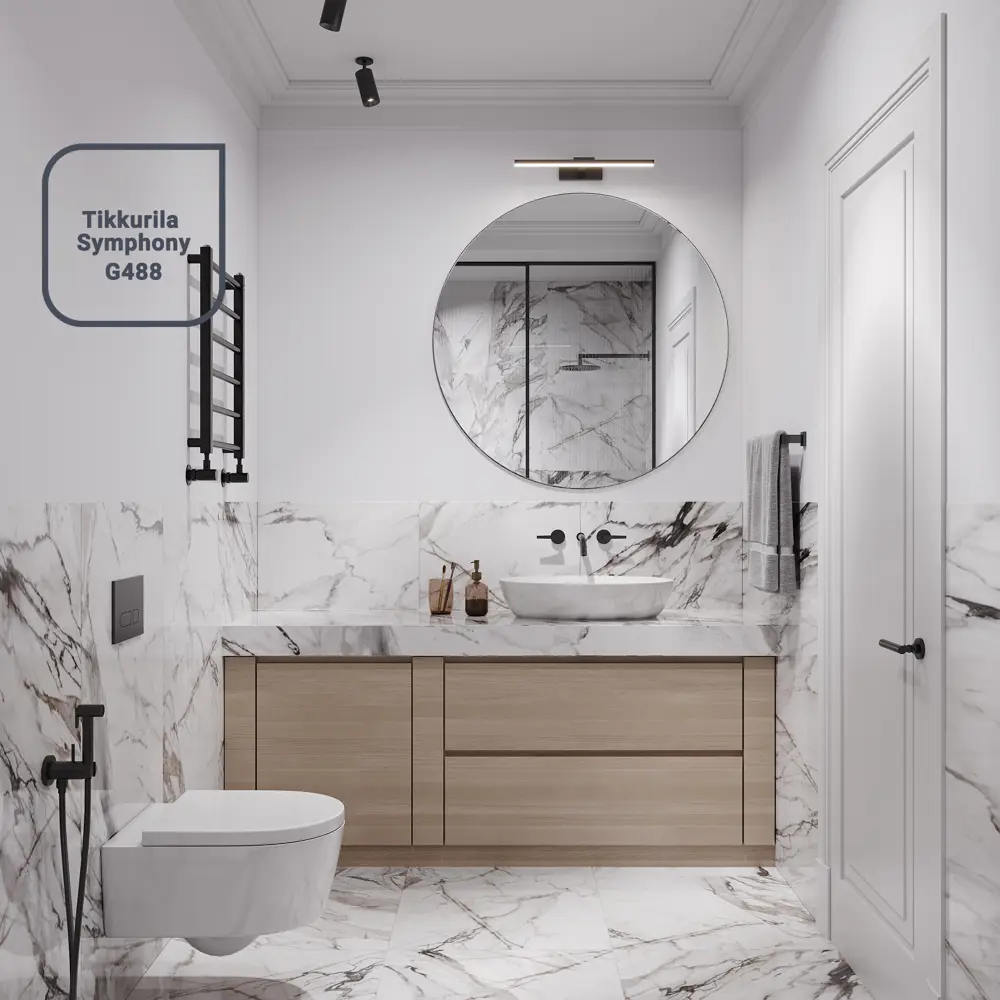 Краска Dufa Europlast Interior 7 матовая моющаяся для стен и потолков 89210574 STLM-0859081 - Вид №2