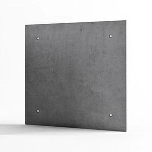 BetOn Панель из фибробетона 1000х1000 с отверстиями серая